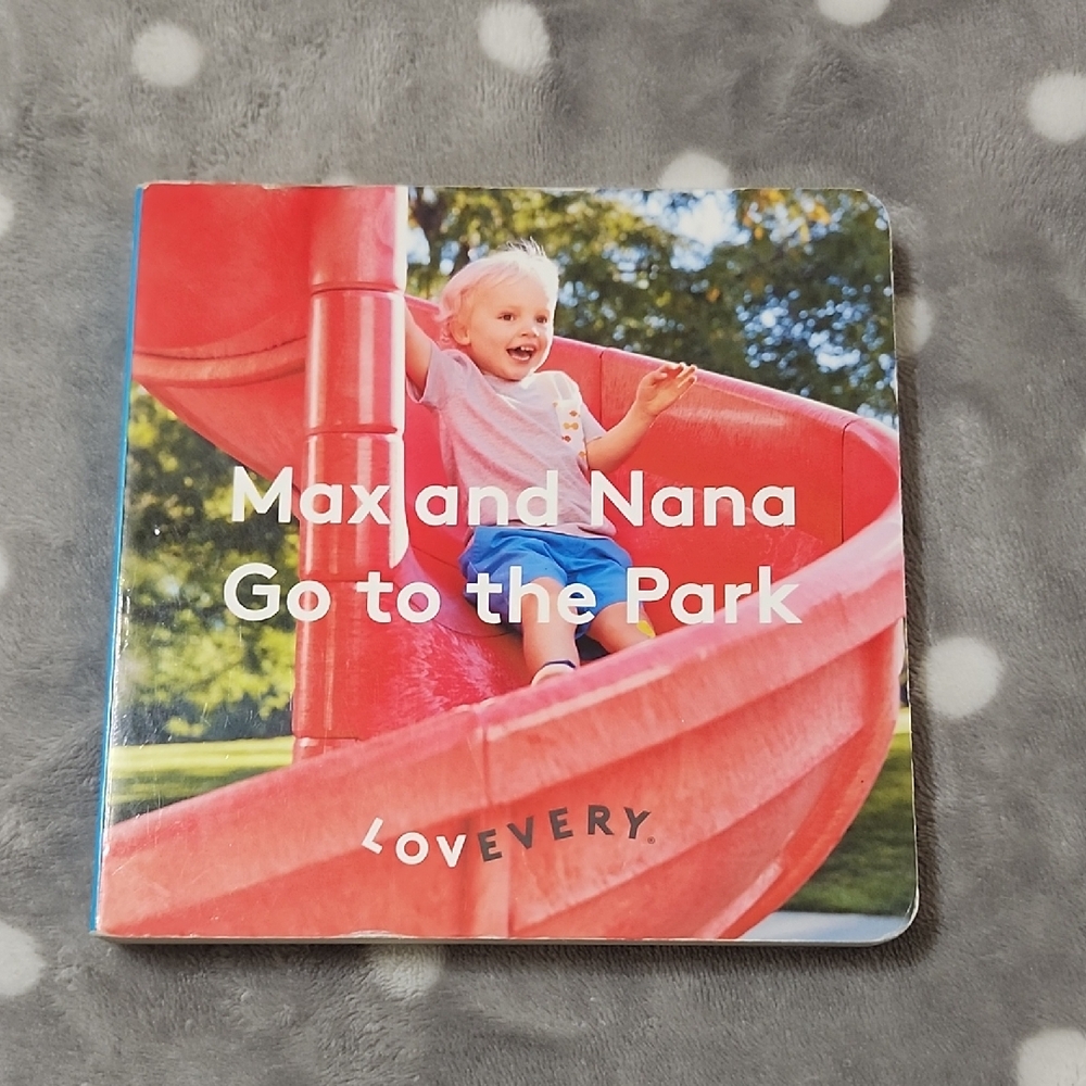 Lovevery Max and Nana Go to the Park Book